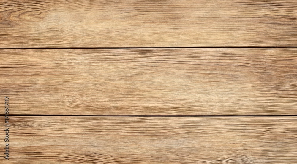Fototapeta premium Close-up view of horizontal wooden planks with natural grain patterns