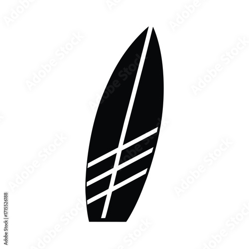 Windsurfing Board Icon Vector Illustration
