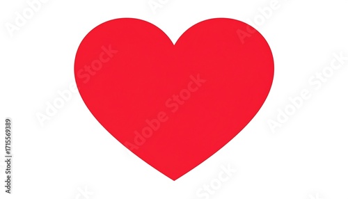 Free Download Simple red heart shape graphic design - GFXLoad
