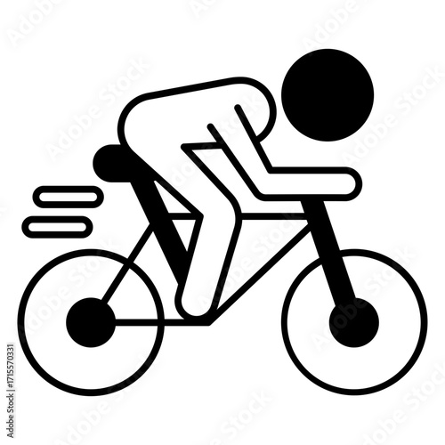cyclist icon
