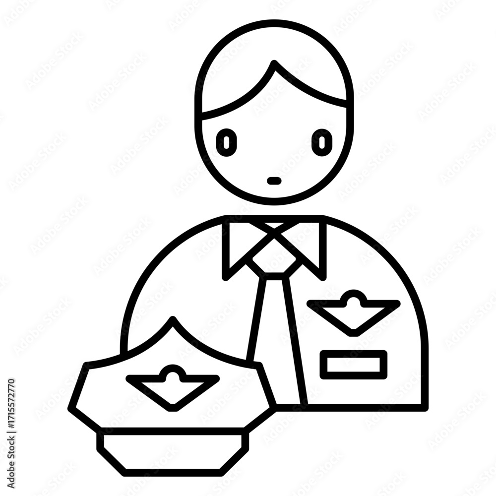 Fototapeta premium Pilot