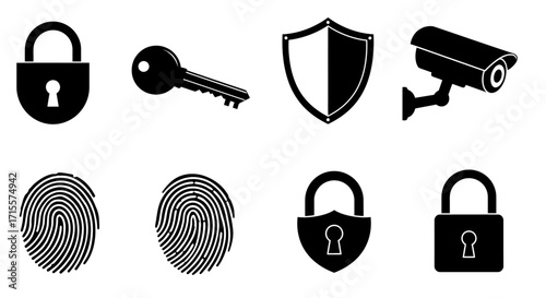 Security Symbols Vector Set