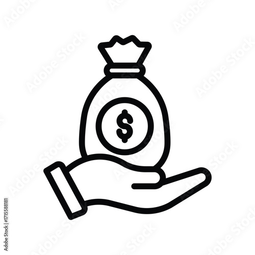 Venture Capital line icon , vector, pixel perfect, illustrator file 
