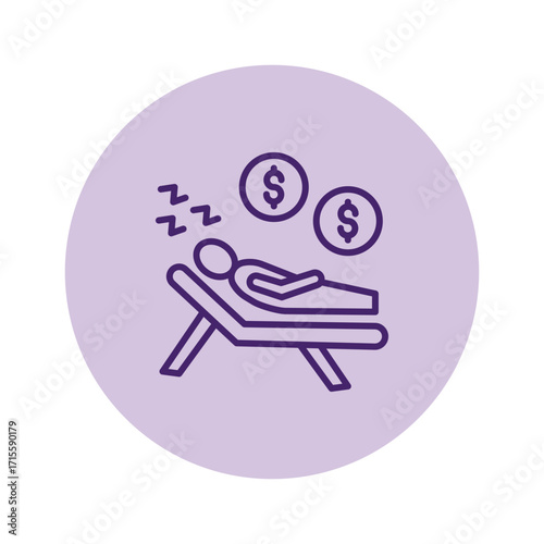 Passive Income pentaglow , vector, pixel perfect, illustrator file 
