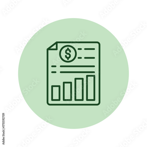 Financial Planning pentaglow , vector, pixel perfect, illustrator file 

