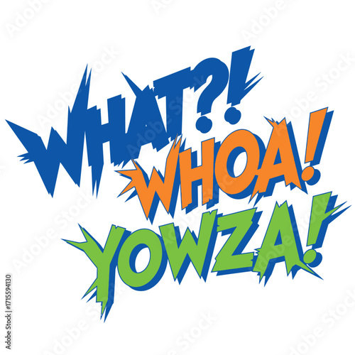 What Whoa Yowza Exclamations Surprised Astonished Shocked Words