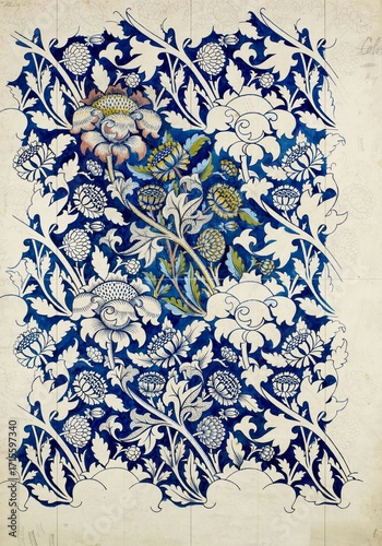 vintage floral pattern