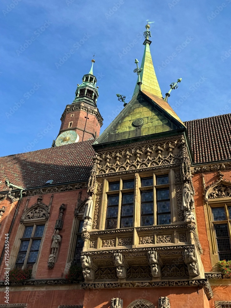 Fototapeta premium The old town hall of Wroclaw, Poland