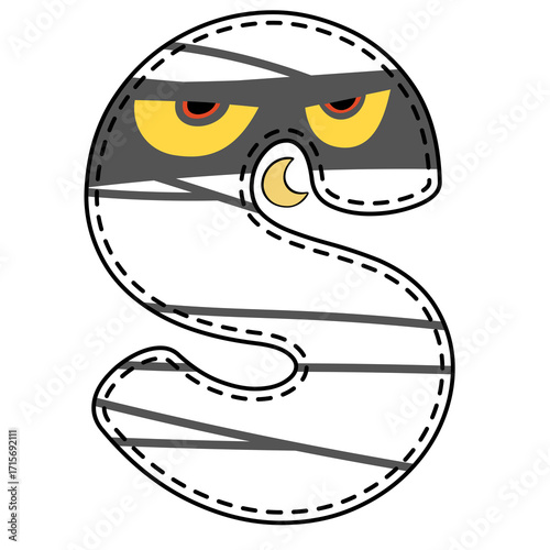 vector illustration of cartoon penguin