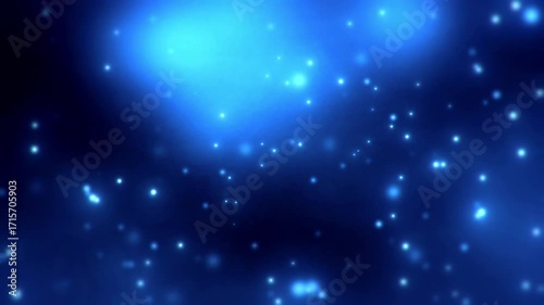 豪華な青いキラキラ