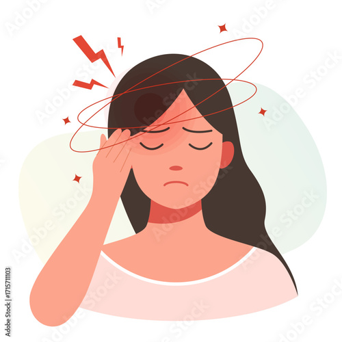 Recurring Headache - Migraine Icon