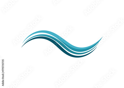 Fotografi This is awoosh vector transparant Abstract graphic of a dynamic, stylized wave