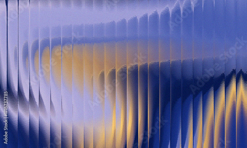 Abstract Blue and Gold Vertical Stripes, Serene and Calming Background