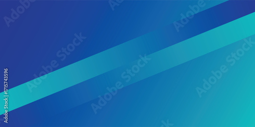 Modern aesthetic blue banner design template with lines gradient. Vector, 2023.Eps 10