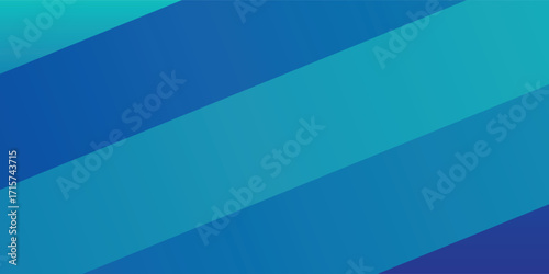 Modern aesthetic blue banner design template with lines gradient. Vector, 2023.Eps 10