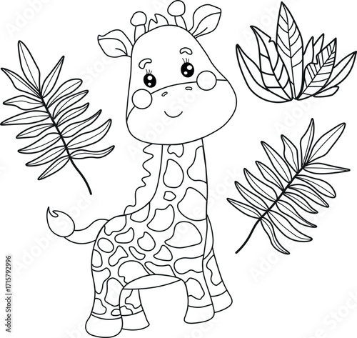 cartoon, animal, illustration, vector, cow, coloring, drawing, fun, animals, funny, coloring book, nature, outline, mammal, farm, black, art, dog, children, horse, pet, elephant, character, child, wil