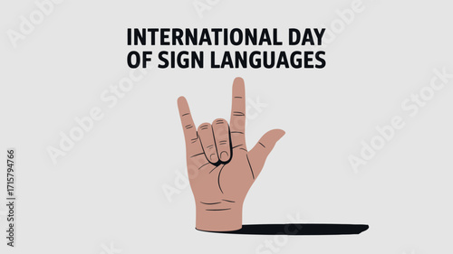 International Day of Sign Languages Hand Gesture Awareness