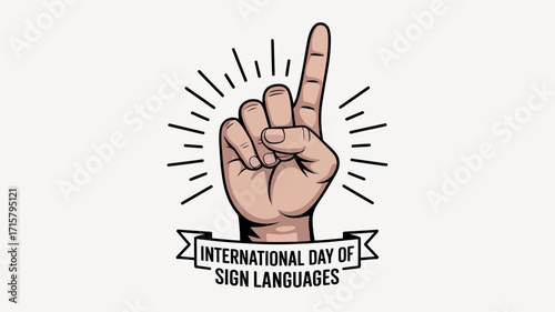 International Day of Sign Languages Hand Gesture Awareness