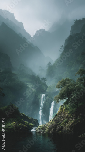 fog over the river