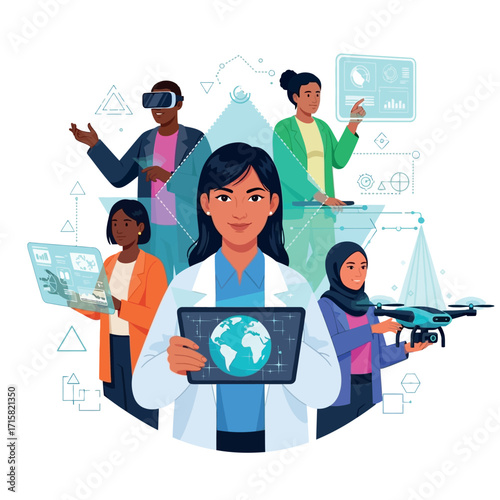Diverse Women in Technology Driving Innovation and Global Solutions
