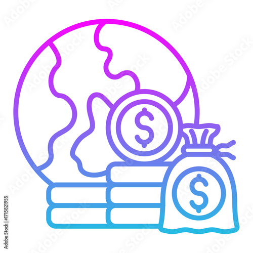 Global funding Icon