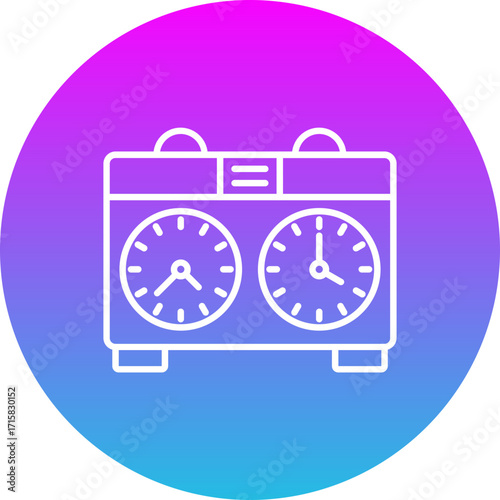 Chess clock Icon
