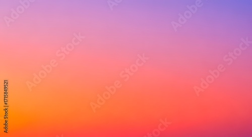 Abstract gradient background with a smooth transition from orange to pink to purple, creating a soft and colorful effect.