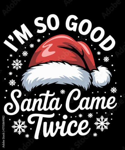 Santa Came Twice Funny Christmas Joke
