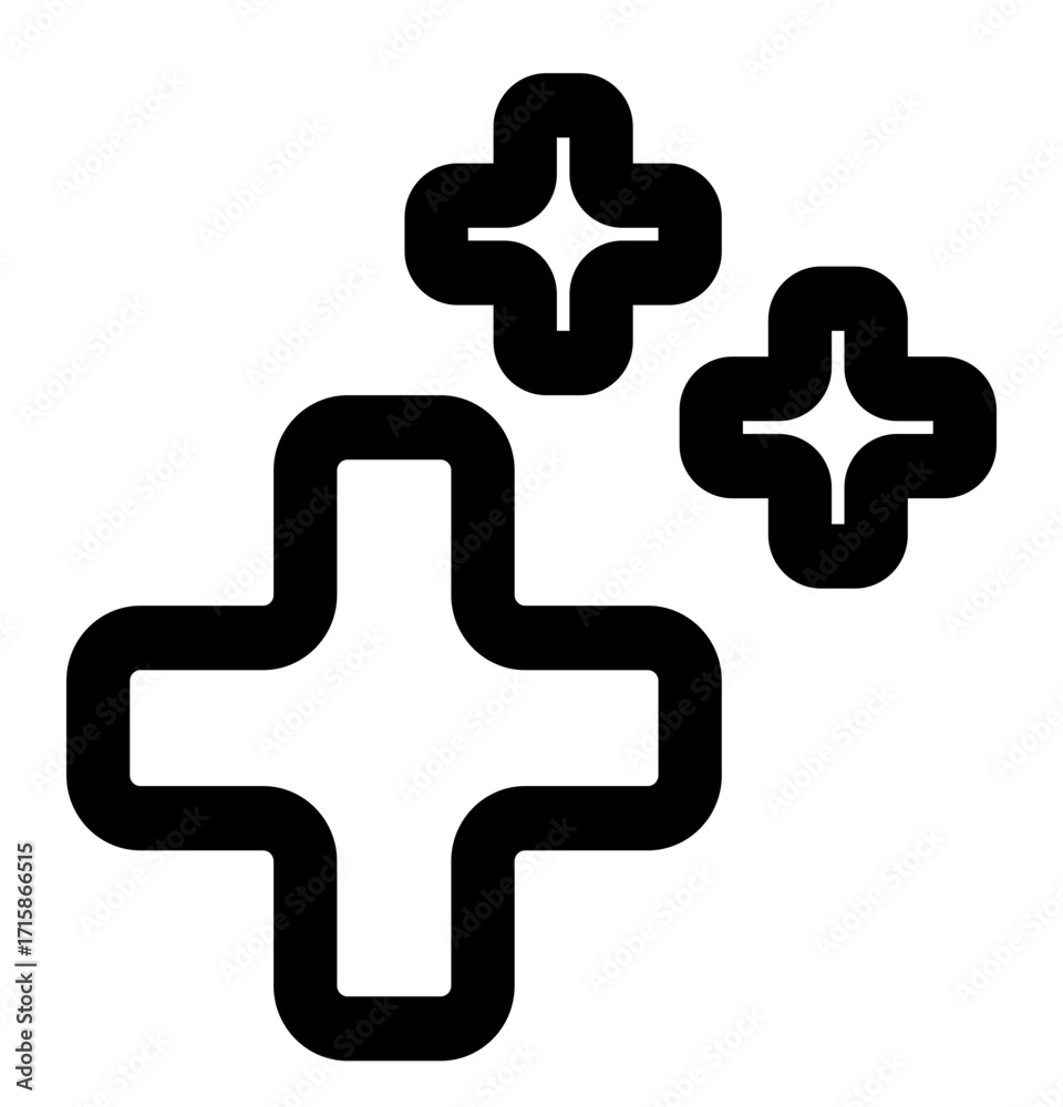 Obraz premium game outline icon set