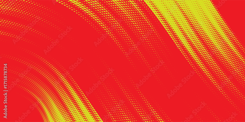 Φωτογραφία red and yellow brush wrap car sticker pattern abstract banner sporty lines red and yellow color combination grunge brush modern pattern racing motorsport vector design