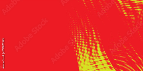 red and yellow brush wrap car sticker pattern abstract banner sporty lines red and yellow color combination grunge brush pattern racing motorsport design.