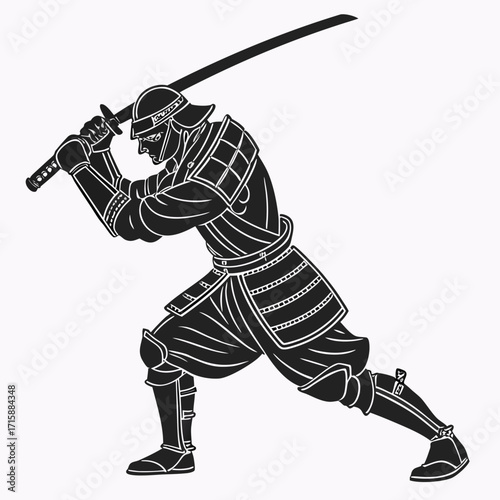 vector illustration of hockey player