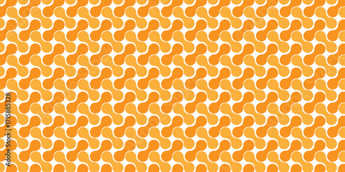 Abstract background color metaballs. Metaballs Seamless Pattern geometric wallpaper vector design.	