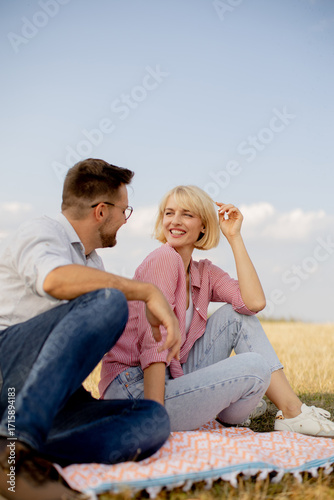 Couple enjoying a relaxed m...