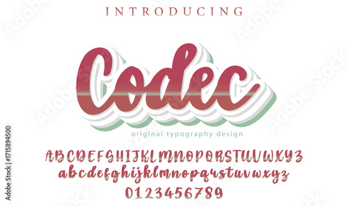 Codec - Elegant Script Font for Smooth Handwritten Design and Creative Typography
