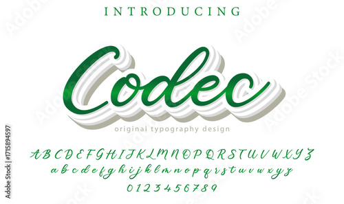 Codec - Elegant Script Font for Smooth Handwritten Design and Creative Typography