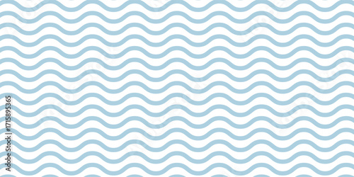 Water waves. Set of wavy zigzag lines. Wave thin line background. Vector zigzag and wavy horizontal underline.