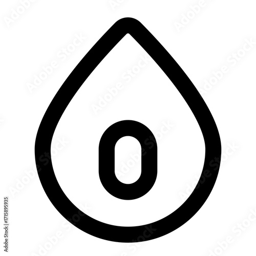 medical outline icon set