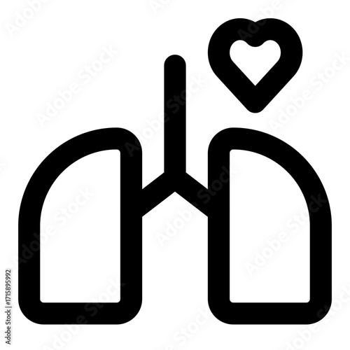 medical outline icon set