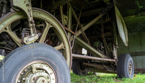 Undercarriage of a large vehicle