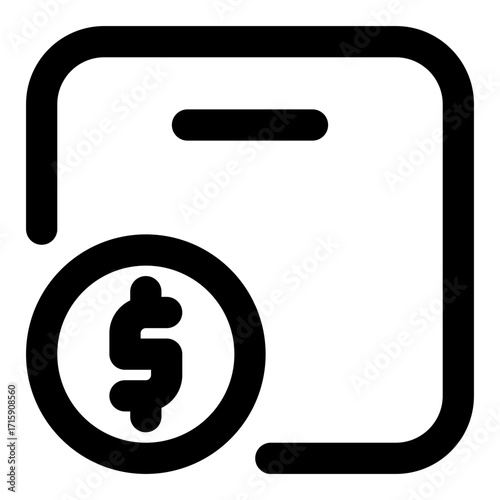 shipping outline icon set