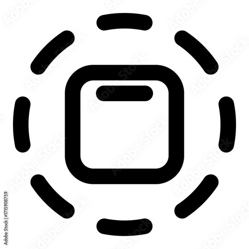 shipping outline icon set