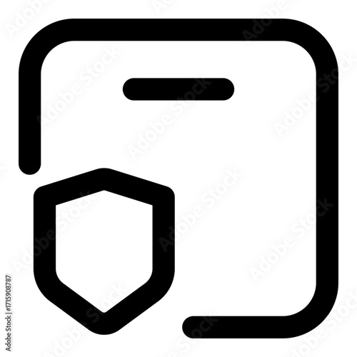 shipping outline icon set