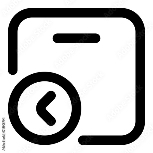 shipping outline icon set