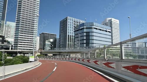 首都高速「C1」からの見える風景