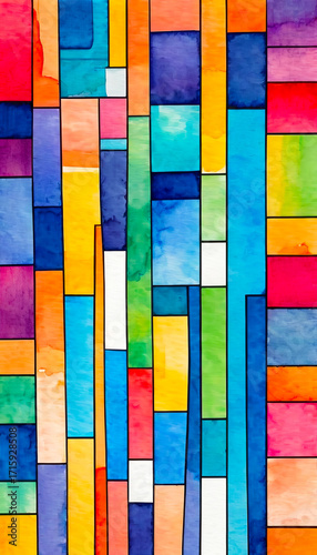 Bright abstract colorful pattern