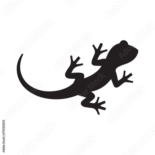Gecko footprint logo symbolizing presence of nature in human living space