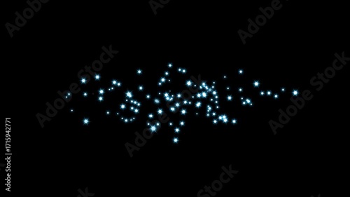 Wallpaper Mural Magic glitter sparkle trail, glowing doodle stars, twinkle magic dust animation, fairy sparkle line burst, shimmering particles transition on transparent black screen, seamless loop, 4k Torontodigital.ca