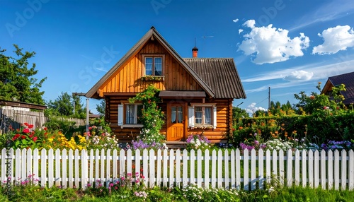 house in the village