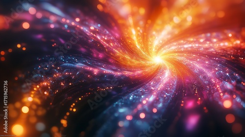 Abstract Cosmic Lights